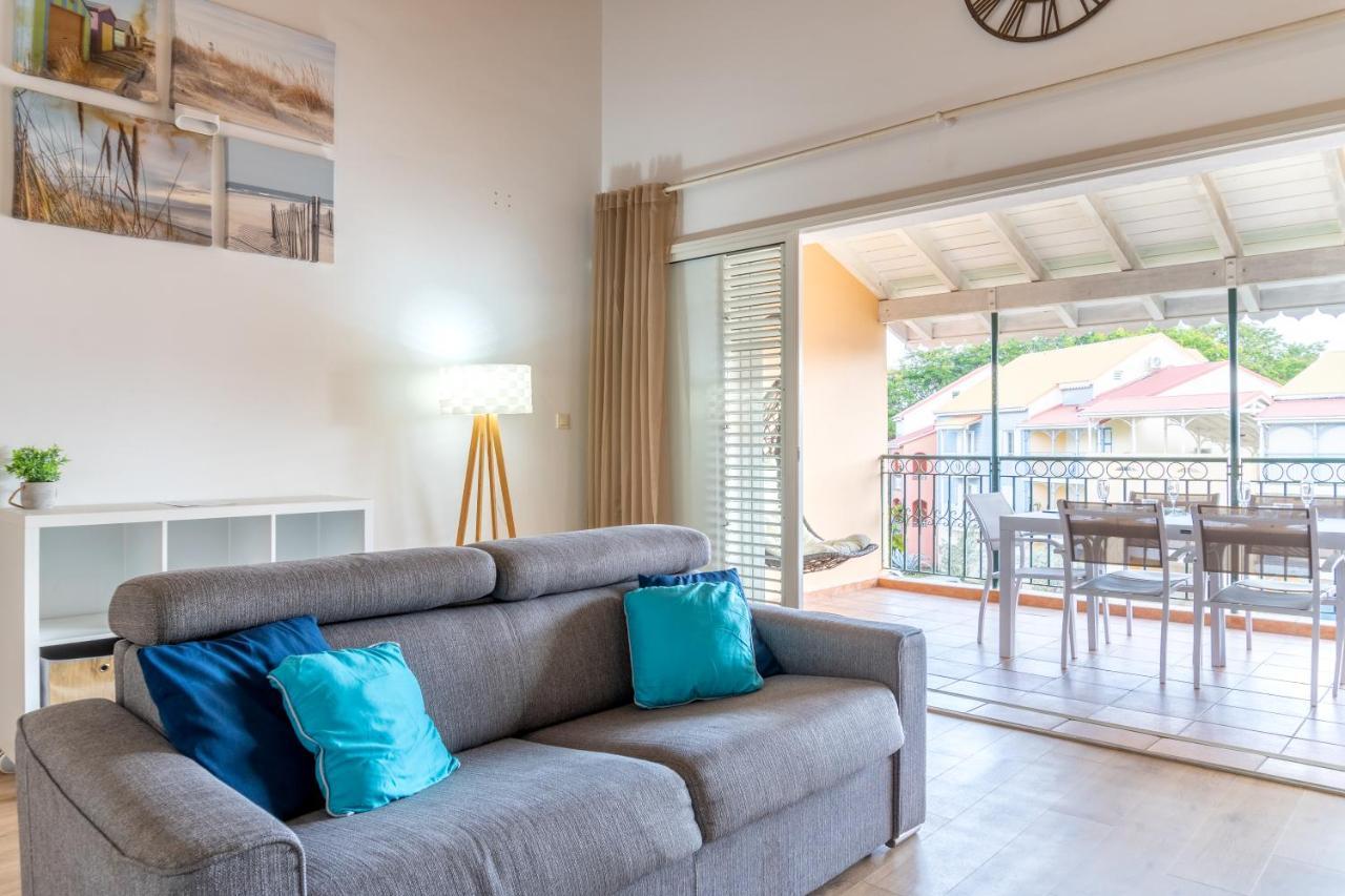 Superbe Appartement En Duplex En Residence - Caye D'Argent Le Gosier  Zewnętrze zdjęcie